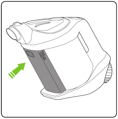 Akun asentaminen takaisin - Vaihe 2