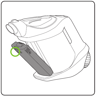 Akun irrottaminen - Vaihe 1