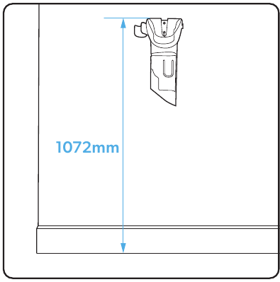 Sein&auml;kiinnike - Vaihe 1
