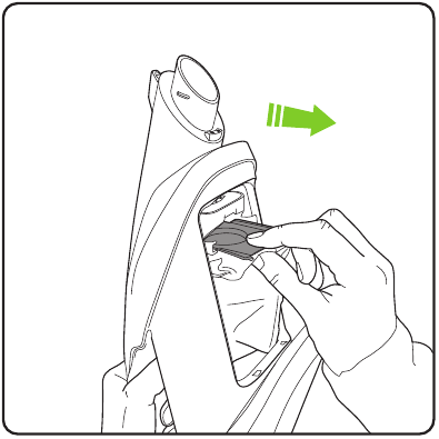 Xaltani olib tashlash - 3-qadam