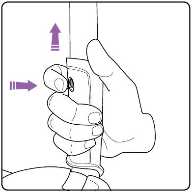 Teleskopik tutqichni olib tashlash va chang yig'uvchini ishlatish - 1-qadam