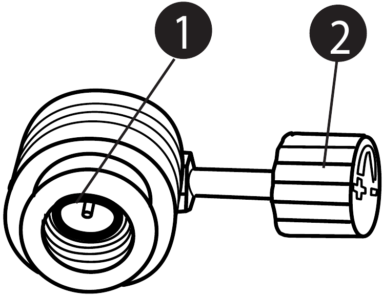 Memeriksa segel alat