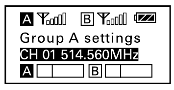 Ręczne ustawianie kanału odbiornika - Krok 2