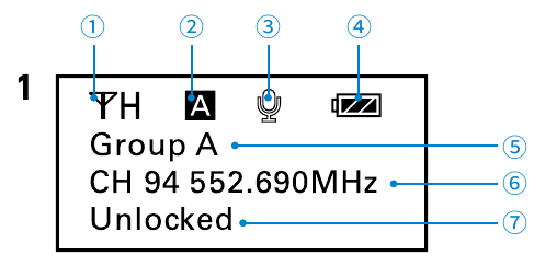 Nadajnik wtykowy - Ekran gł&oacute;wny