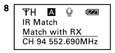 Nadajnik wtykowy - IR Match (dopasowanie IR)