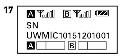Przenośny odbiornik - Numer seryjny