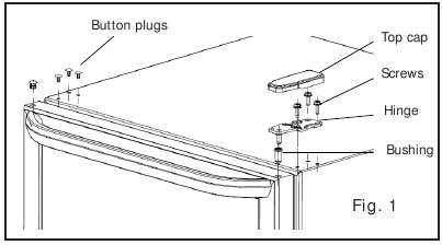 Otočen&iacute; směru otev&iacute;r&aacute;n&iacute; dveř&iacute; - Krok 1
