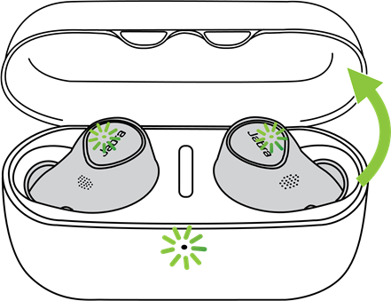 GJENDJA E BATERIS&Euml; KUR HAPET KASA E KARIKIMIT