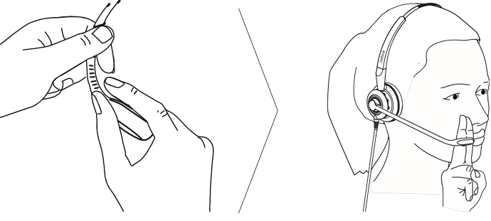 NASTAVEN&Iacute; MIKROFONU