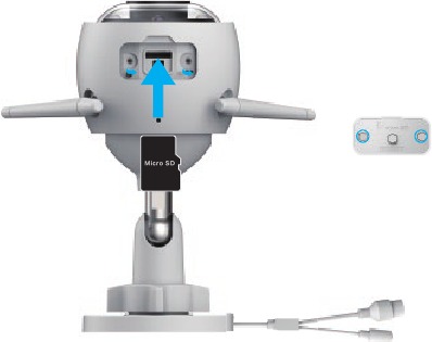 Micro SD-kortinstallasjon