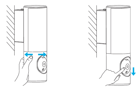 Adjust camera module's angle