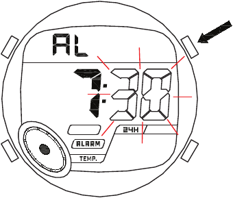 Impostazione dell'allarme - Passaggio 4