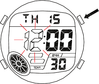 IMPOSTAZIONE DELL'ORA - Passaggio 3