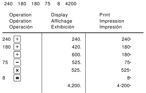 EJEMPLOS DE C&Aacute;LCULO - C&Aacute;LCULOS MIXTOS
