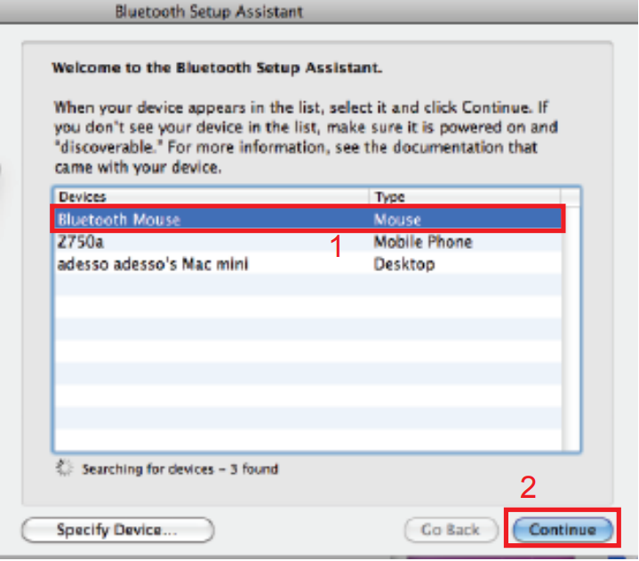 KUWEKA MUUNGANISHO WA BLUETOOTH kwa Macintosh - Hatua ya 2