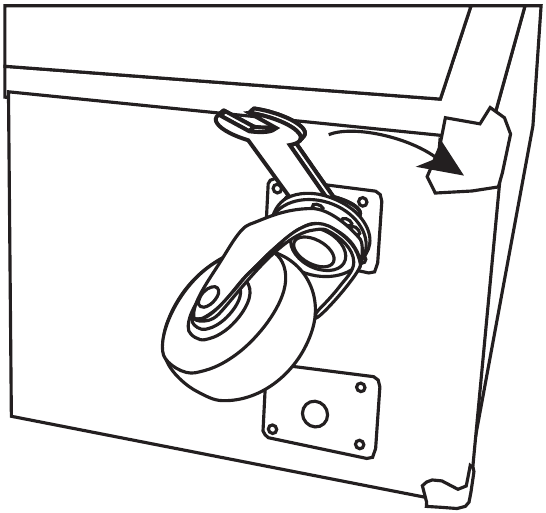 Colocaci&oacute;n de las ruedas - Paso 3