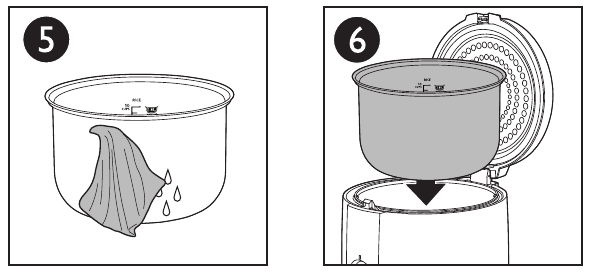Kullanım &ouml;ncesi hazırlıklar - Adım 5
