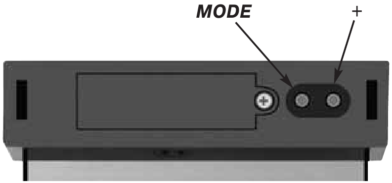 Configuraci&oacute;n de la unidad - Uso de los botones de configuraci&oacute;n