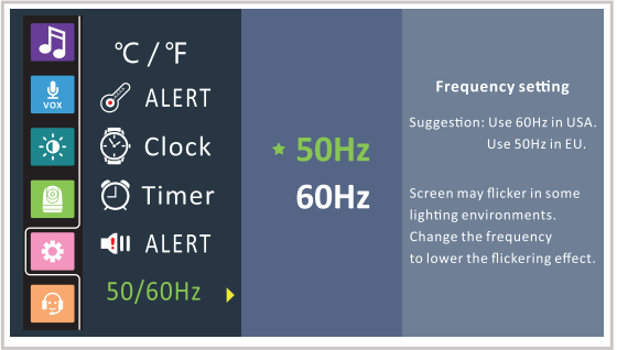 Ajuste de Frecuencia