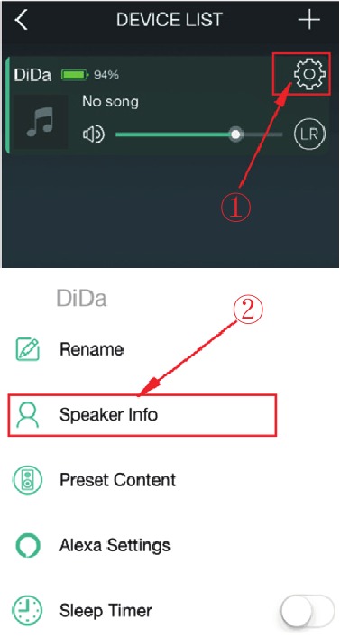 DiDa Wi-Fi-salasanan asettaminen - Vaihe 1