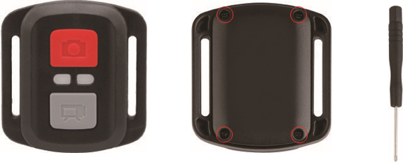 &Icirc;NLOCUIREA BATERIEI PENTRU TELECOMANDĂ - Pasul 1