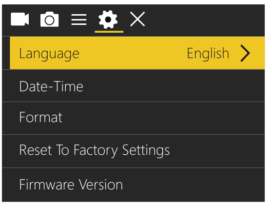 Mod setări generale