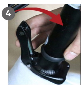 Nastavenie riadidiel a zvisl&yacute;ch r&uacute;rok - krok 4