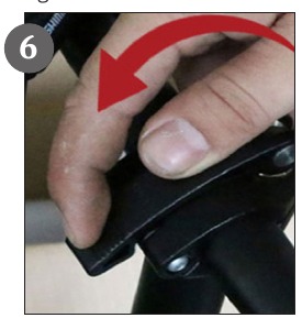 Nastavenie riadidiel a zvisl&yacute;ch r&uacute;rok - krok 6