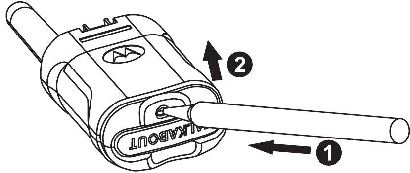 Retirar la tapa de la bater&iacute;a
