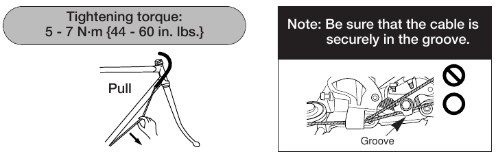 K&aacute;bel csatlakoztat&aacute;sa &eacute;s r&ouml;gz&iacute;t&eacute;se