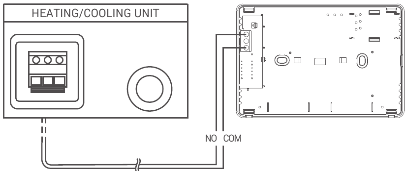 ROOM THERMOSTAT WIRING DIAGRAM 