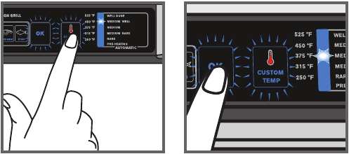 Cocci&oacute;n MANUAL con modo manual - Paso 1