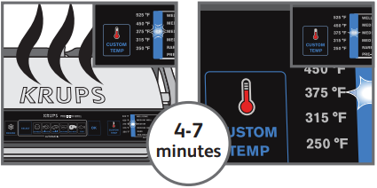 Cocci&oacute;n MANUAL con modo manual - Paso 2