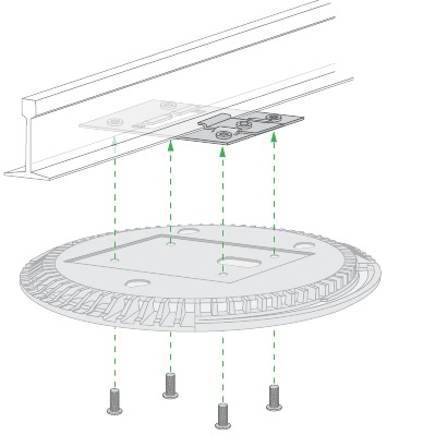Montere AP-en p&aring; en T-skinne - Del 2