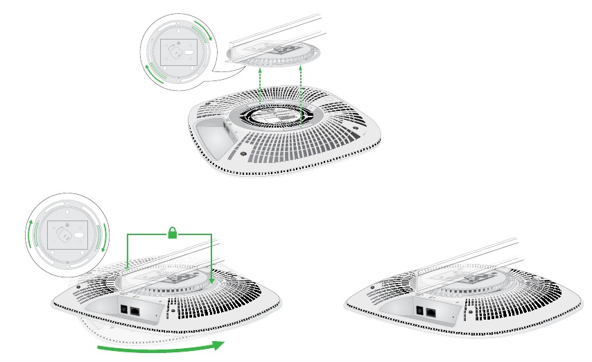 Montere AP-en p&aring; en T-skinne - Del 3