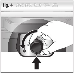 Pruunistusnupp nullasendis