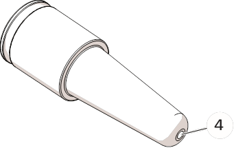 Kusafisha kichochezi cha cappuccino - Hatua ya 3