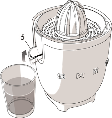 Jak używać wyciskarki - Krok 3