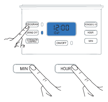 For &aring; endre Auto- On-tiden