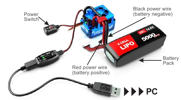 PROGRAMIRANJE ESC-a - Primjer 1