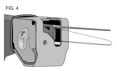 Taglio con la lama in posizione orizzontale solo DW304P