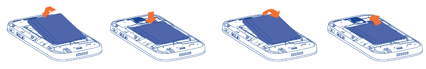 Batareyani o'rnatish yoki yechish