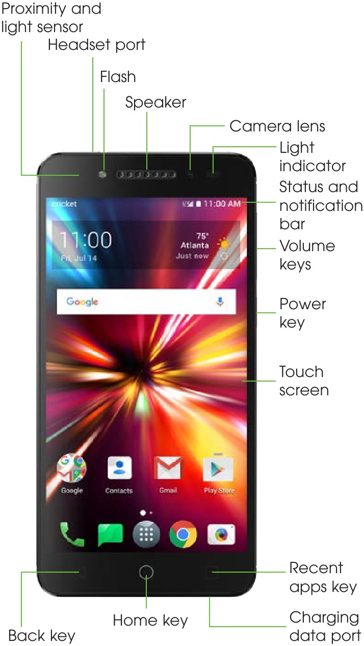 Alcatel PULSEMIXTM телефоныңызбен танысу