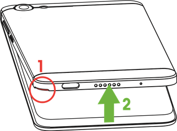 Телефонды орнату - 1-қадам