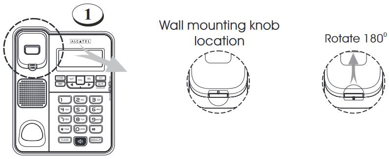 MONTAJE EN LA PARED - Paso 1