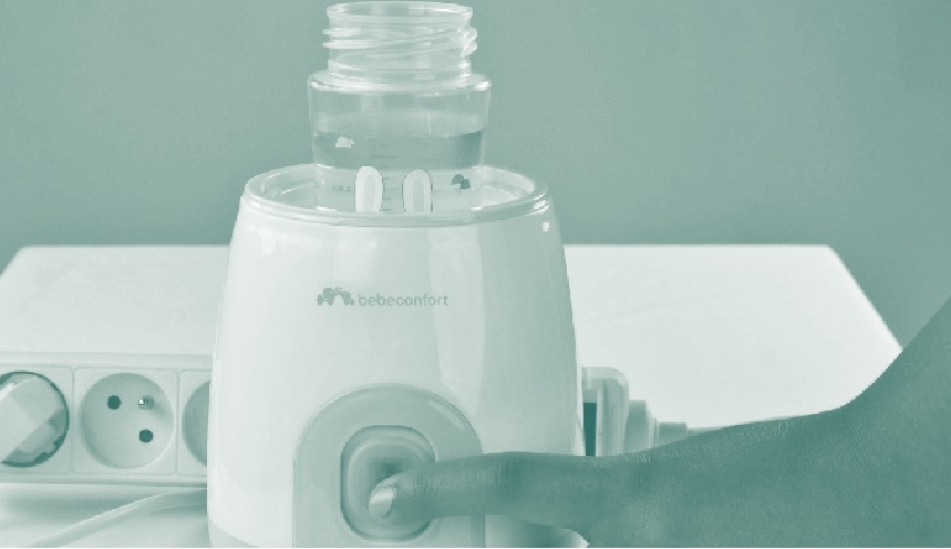 Oppvarming av babyflasker og glass - Trinn 4