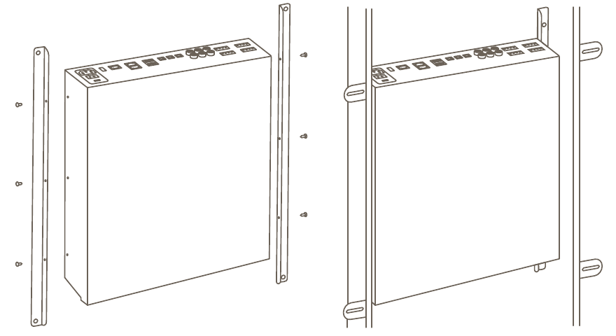 Installazione in alloggiamento