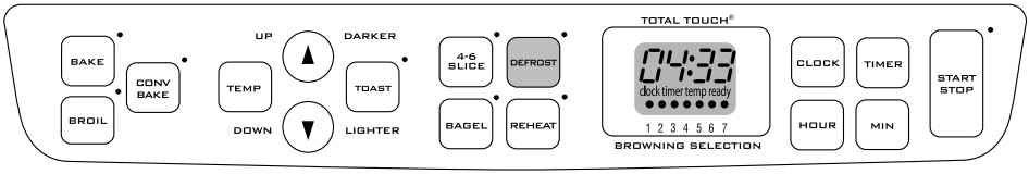 Бутон за размразяване