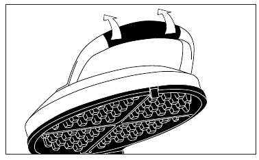 Vaffeljern med &aring;bent l&aring;g