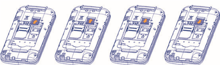 Atminties kortelės įdėjimas ir i&scaron;ėmimas - 2051D